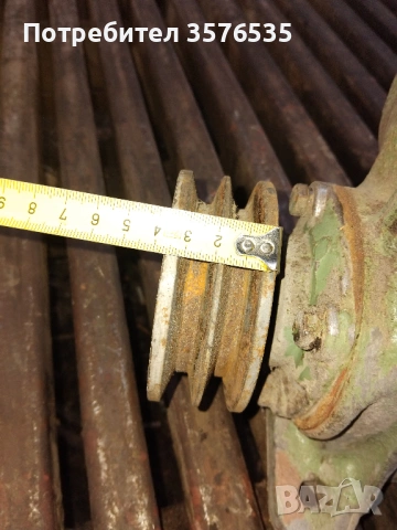 Червячен редуктор 1Ч-63А (1:10) – СССР | С ремъчна шайба |, снимка 9 - Други машини и части - 53751933