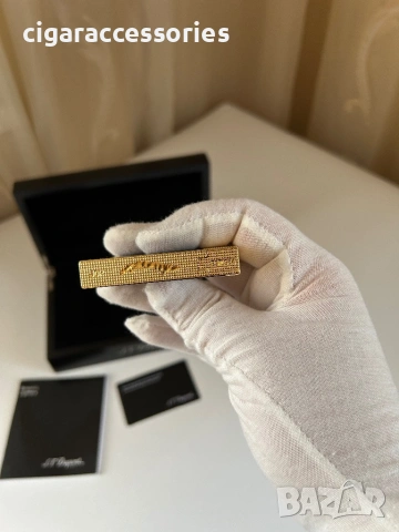 S.T. Dupont Ligne 2 Padron – запалка с два пламъка, пълен комплект, снимка 4 - Запалки - 53745459
