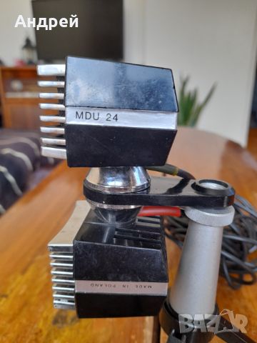 Стар микрофон Tonsil Unitra MB, снимка 4 - Антикварни и старинни предмети - 45282221