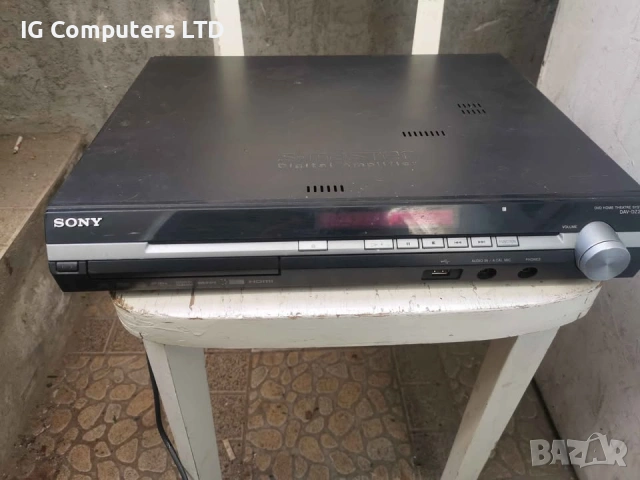 Домашно кино Sony HCD-DZ260 USB DVD Receiver 150W дистанционно, снимка 2 - Ресийвъри, усилватели, смесителни пултове - 53973481