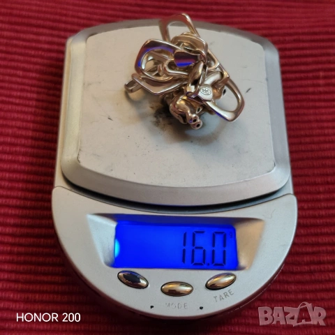 Дамска сребърна гривна. , снимка 7 - Гривни - 53667657