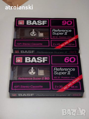 аудио касети BASF Reference Super II, снимка 1 - Аудио касети - 45635059