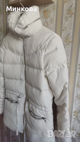 Удобно, спортно, бяло, дамско яке, снимка 2 - Якета - 49329858