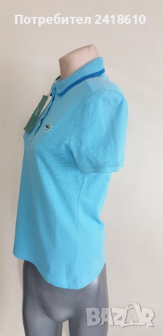 Lacoste Slim Fit Pique Cotton Womens Size 40 - M НОВО! ОРИГИНАЛ! Дамска Тениска!, снимка 16 - Тениски - 53759272