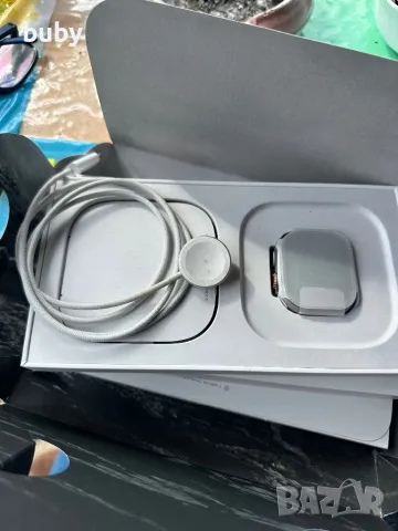 НОВ - ГАРАНЦИОНЕН!!! Смарт часовник Apple Watch Ultra 49 мм, Cell, Titanium Case, снимка 5 - Мъжки - 47007438