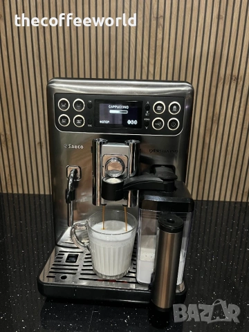 Saeco Exprelia Evo - Перфектно състояние с 6 месеца гаранция!, снимка 4 - Кафемашини - 53384812