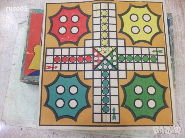 Игра детска "Шах и не се сърди човече !" от соца, снимка 4 - Други стоки за дома - 50553216