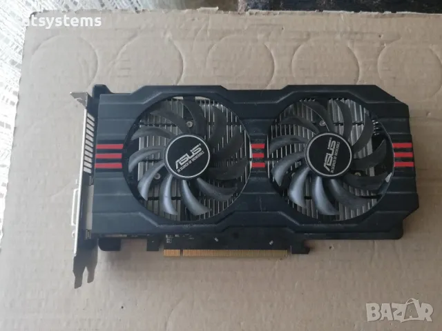 Видео карта AMD Radeon Asus HD R7 250X 2048MB GDDR5 128bit PCI-E, снимка 1 - Видеокарти - 47093497