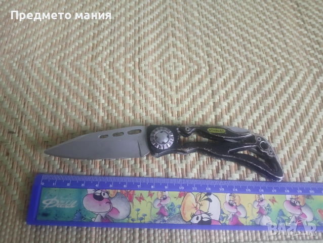 Лот от 3 Сгъваеми Ножчета - Victorinox, Stanley и Ретро Модел. Ножче ножка, снимка 2 - Ножове - 53948527