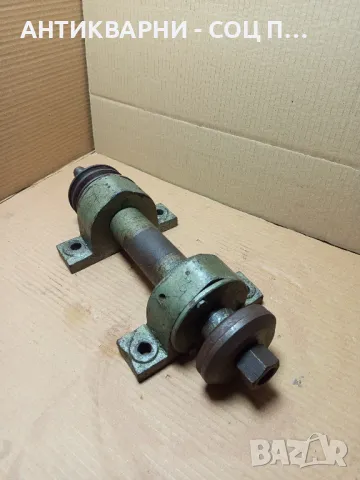 Соц Стар Вал За Циркуляр Тегло 15кг., снимка 4 - Антикварни и старинни предмети - 49624674