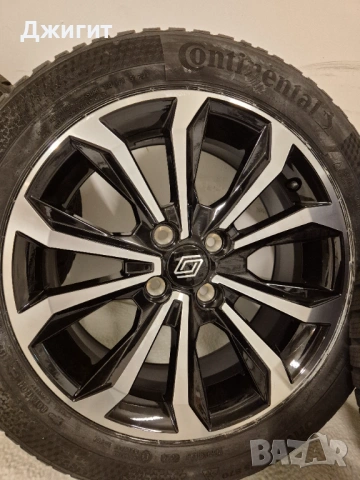 Renault Clio чисто нов зимен комплект 195 55 R16 87H, снимка 3 - Гуми и джанти - 53292193