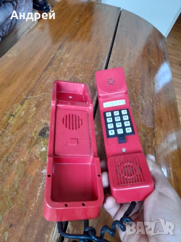 Стар телефон #23, снимка 4 - Антикварни и старинни предмети - 54174210