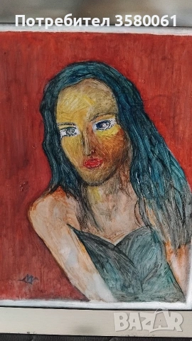 Д.Манолов(1932-2013)"Сутрен", снимка 3 - Антикварни и старинни предмети - 53993230