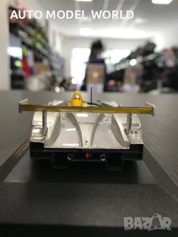 Колекционерски модел метална количка IXO MODELS AUDI R8 LE MANS 1:43, снимка 6 - Колекции - 47030631