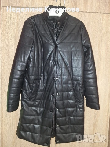 Дамско кожено палто Vero Moda