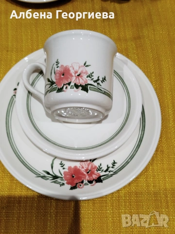 Английски комплект за закуска BILTONS COLOROLL ENGLAND 🍳 🍵🌹, снимка 10 - Сервизи - 53060143