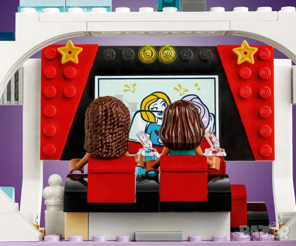 Ново LEGO Friends - Киносалон в Хартлейк Сити (41448), снимка 6 - Конструктори - 53844724