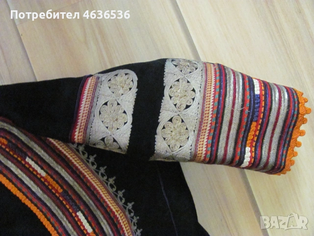 19век женска носия ,златна сърма, снимка 11 - Антикварни и старинни предмети - 54040028