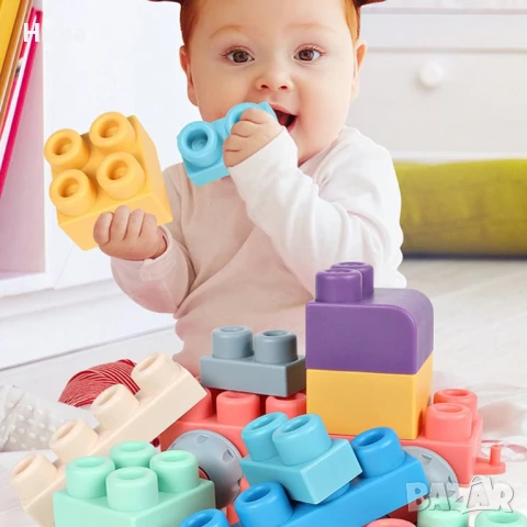 Бебе мек конструктор - 56 части, снимка 3 - Конструктори - 51112179