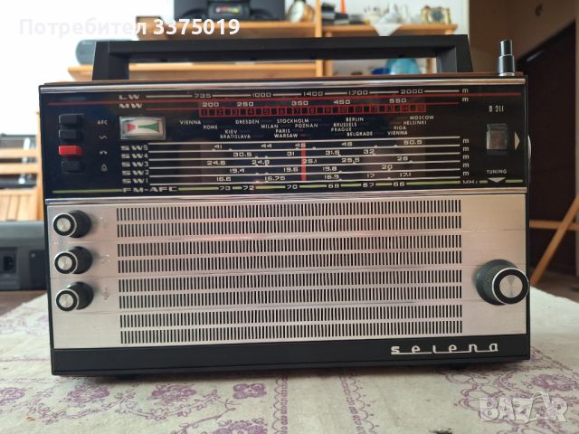 Радио Селена Б211, снимка 1 - Радиокасетофони, транзистори - 46407430