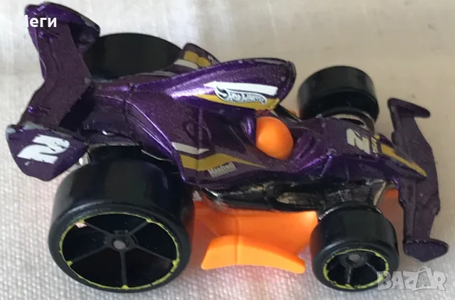 Колекционерска Количка Hot Wheels 1:64 – 2012 Purple Go Kart, снимка 4 - Колекции - 46988544