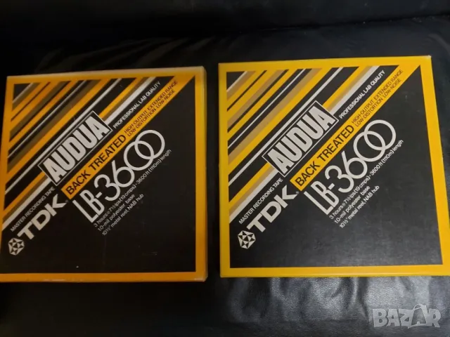 26,5см 10,5" метални магнетофонни ролки TDK  В много добро състояние са ролките. , снимка 3 - Декове - 49840049