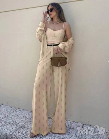 дамски комплект риза, панталон, потник и колан
ysl saint laurent 