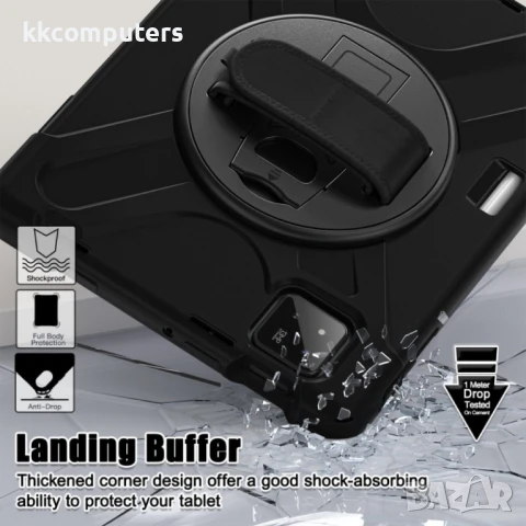 Xiaomi Pad 7 / 7 Pro Silicone Hybrid PC Tablet Case /Shoulder Strap Удароустойчив Калъф и Протектор, снимка 7 - Калъфи, кейсове - 51025382