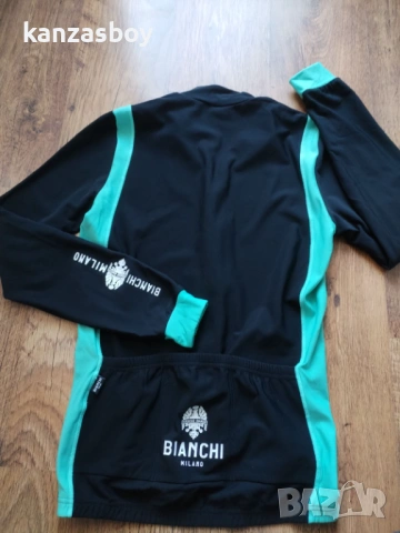 bianchi remastered thermo jacket - мъжко вело яке XЛ , снимка 7 - Якета - 53802854