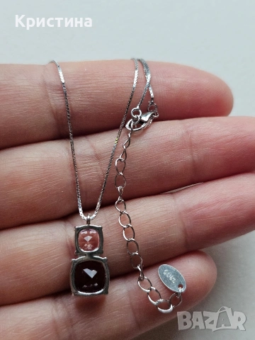 Италиански сребърен комплект, снимка 3 - Бижутерийни комплекти - 54234909