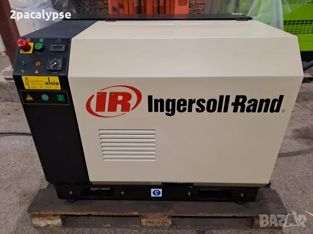 Винтов Компресор Ingersoll Rand 11kW / Дебит 1400L/min., снимка 1 - Други машини и части - 48437172