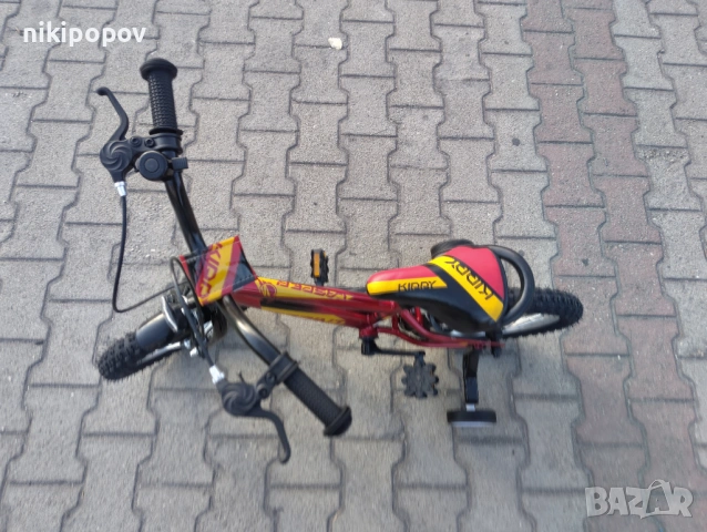 SPRINT Велосипед 14" CASPER червен, снимка 7 - Велосипеди - 53759110