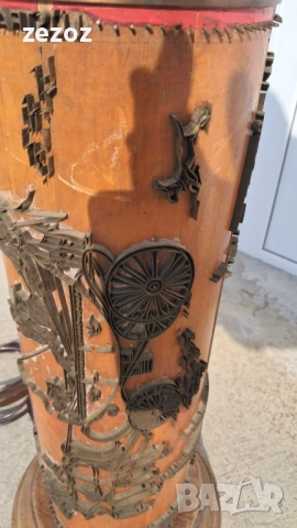 Индустриална подова лампа, снимка 4 - Настолни лампи - 53813693