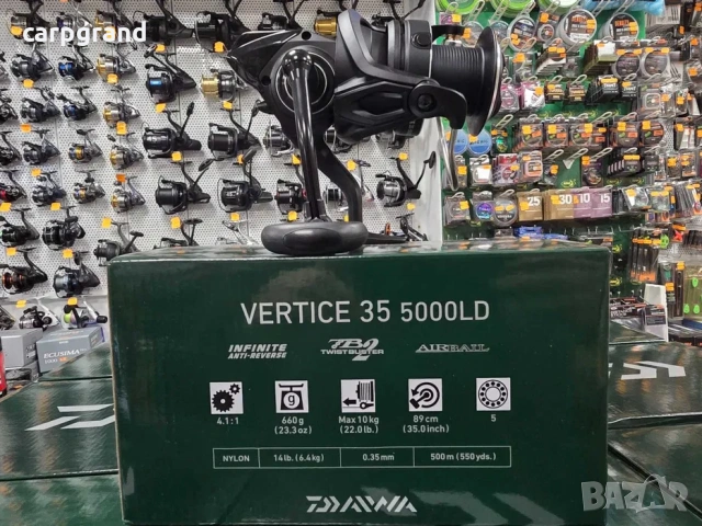Макара Daiwa 24 VERTICE 35 5000LD, снимка 9 - Макари - 54120643