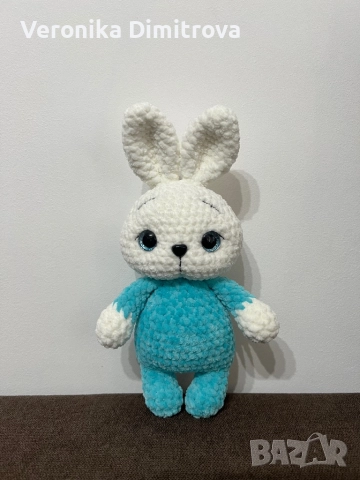 Плетени играчки -зайчета, снимка 6 - Плюшени играчки - 51054646