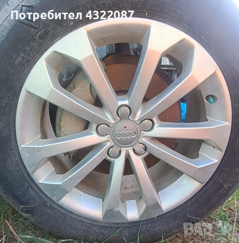 Джанти с гуми 5х112 Audi Q5 2.0 TFSI 220к.с 2014г., снимка 3 - Гуми и джанти - 51884865