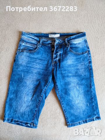 Мъжки къси дънки / дънкови панталони - цена по договаряне, снимка 1 - Къси панталони - 45925523