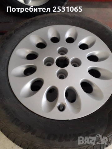 Гуми с джанти 14"алфа фиат ланчия 