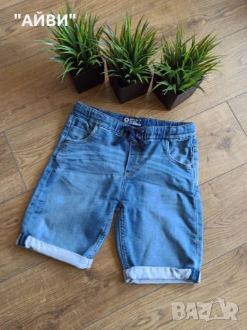 Къси маркови дънки за момче, снимка 2 - Детски къси панталони - 46192571