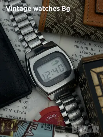 Часовник Seiko LCD(дигитален), снимка 1 - Мъжки - 49319642