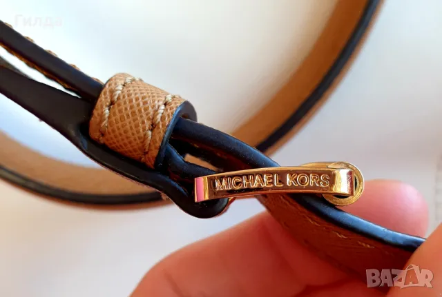 оригинална Michael Kors чанта естествена кожа, снимка 8 - Чанти - 47399727