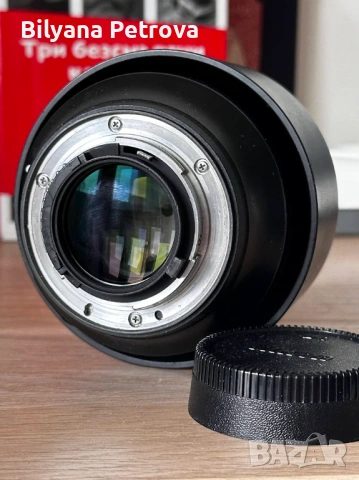 Обектив Nikon AF-S Nikkor 85mm f/1.8G | ФотоСинтезис, снимка 3 - Обективи и филтри - 54032163