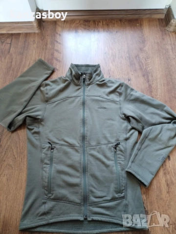patagonia worn wear full zip jacket - страхотно мъжко горнище С, снимка 8 - Спортни дрехи, екипи - 51666292