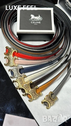 CELINE 💎 Естествена Кожа , снимка 2 - Колани - 53740113