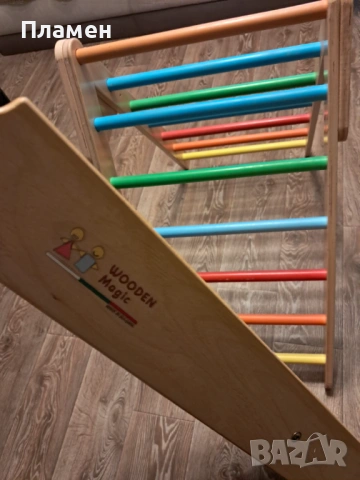 Сгъваем Пиклер Триъгълник с Рампа Wooden Magic, снимка 6 - Играчки за стая - 53295573