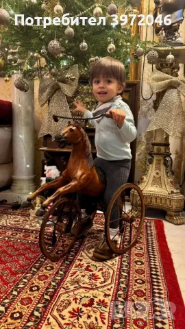 Антикварно конче велосипед от 19 век , снимка 16 - Антикварни и старинни предмети - 49694129