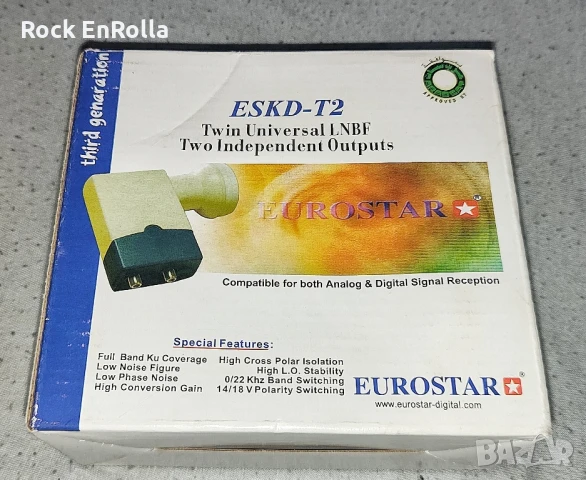 Eurostar ESKD-T2 , снимка 2 - Приемници и антени - 50852968
