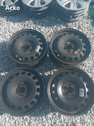 5x100..16цола 6.5j ET42 VW. Audi. 4бр., снимка 1 - Гуми и джанти - 47700822