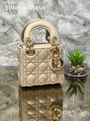 чанти DİOR LADY MİNİ 12-12 CM , снимка 13 - Чанти - 52186472