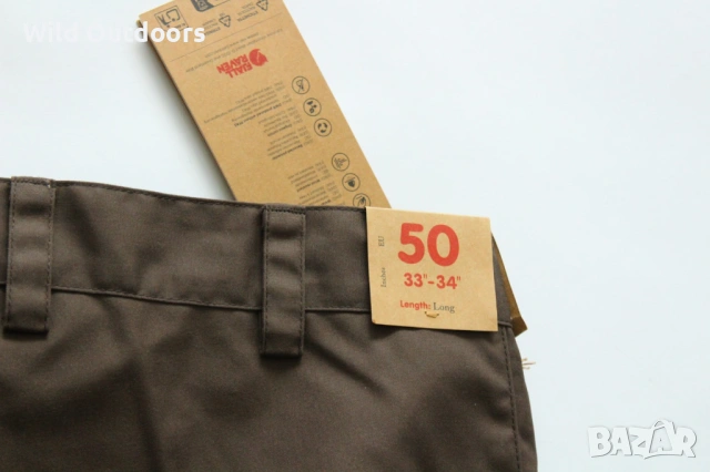 FJALLRAVEN Barents pro hunting pants - мъжки панталон, размер 50 (М), снимка 10 - Екипировка - 53623563